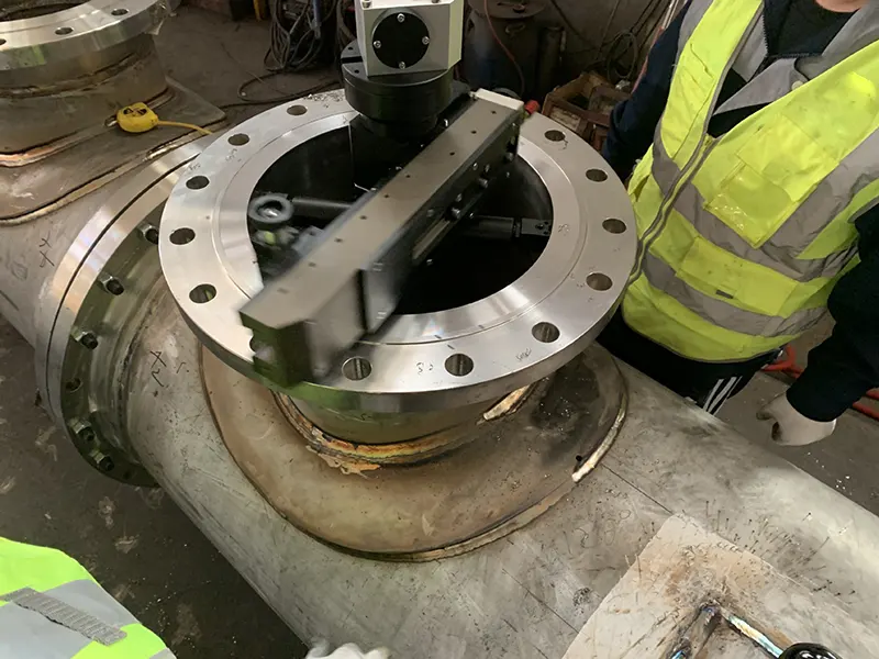 Eff610 Id Flange Facing Machine