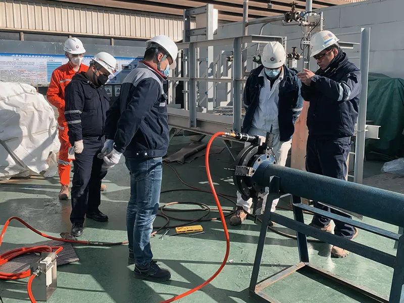 Emf300 Od Flange Facing Machine