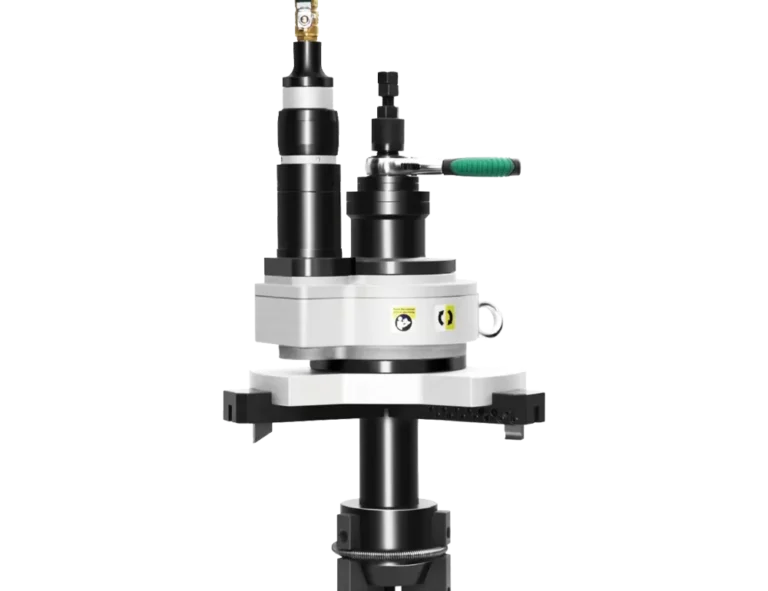 Pb14 Pipe Beveling Machine With 3 Cutters Pneumatic Power
